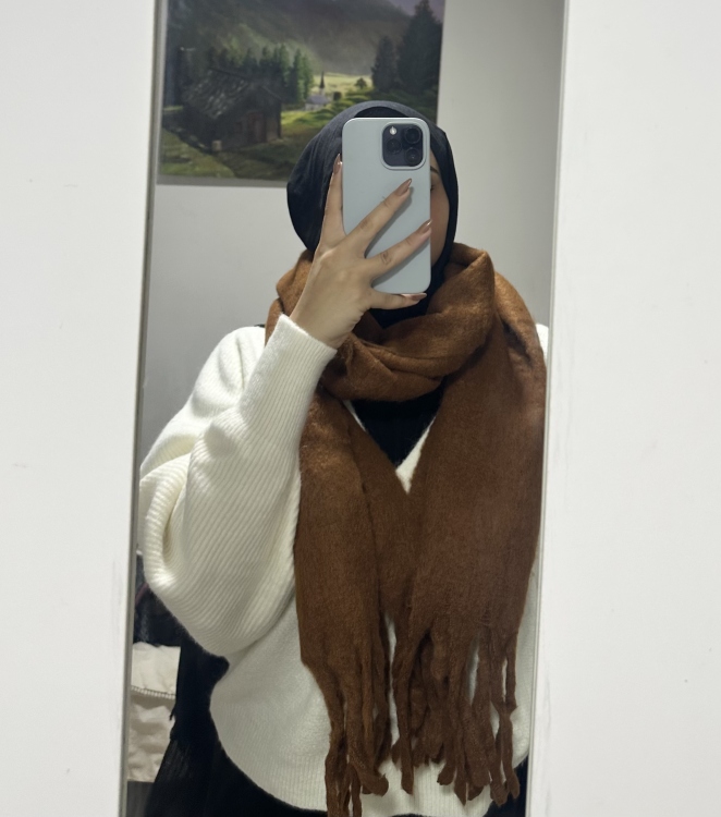 لفحة عسلي غامق 