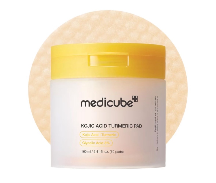 medicube - Kojic Acid Turmeric Pad, 70 pads 