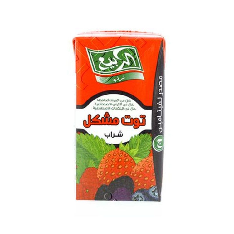 عصير الربيع توت مشكل