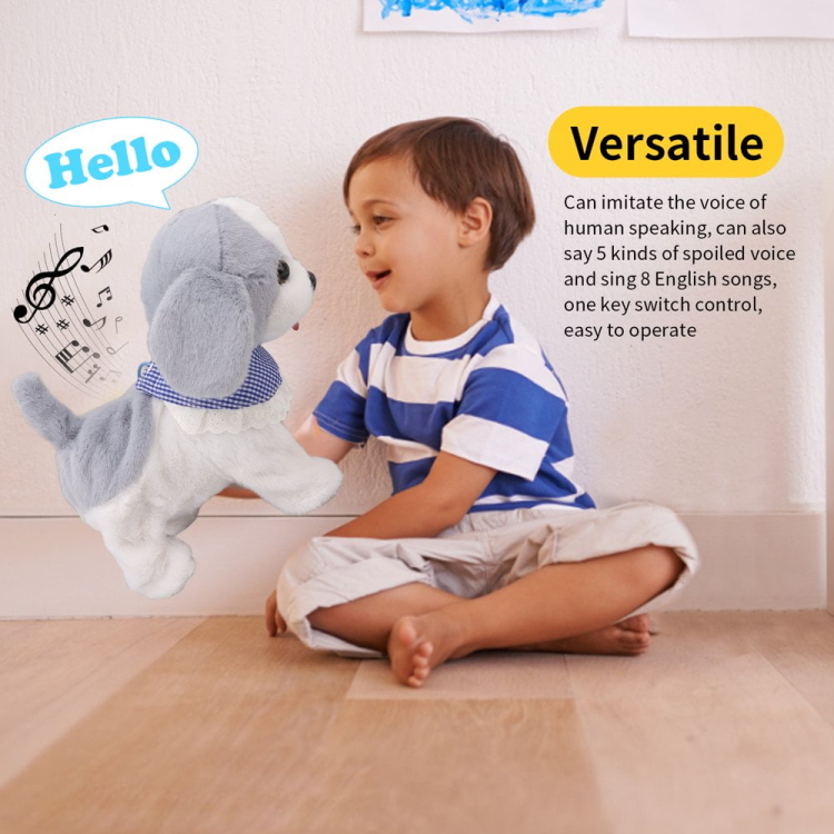 لعبة الكلب الصغير مع حبل ( بني ، زهري ، ابيض )