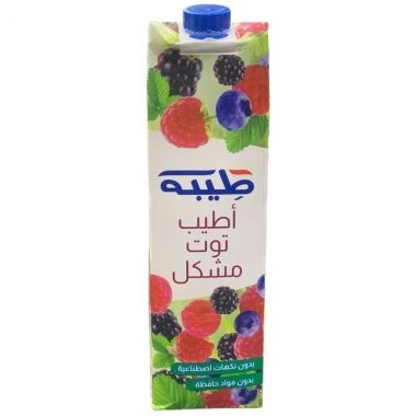 عصير طيبة توت مشكل 1 لتر