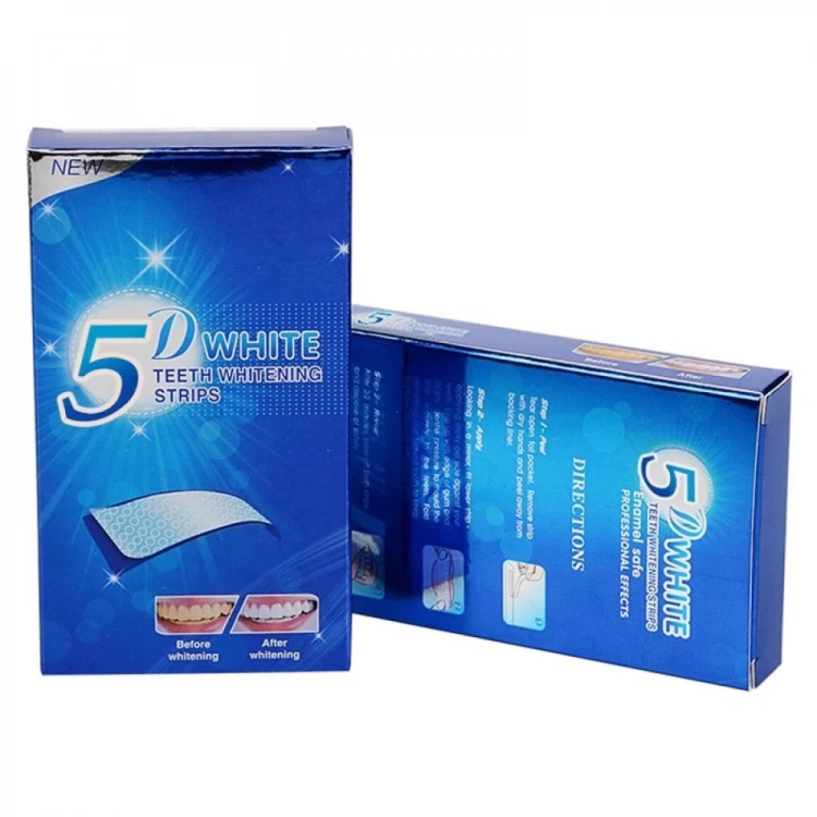 لزقات تبيض اسنان 5D عدد 7 لزقات