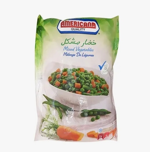 اميركانا خضار مشكل مجمد 400 غ