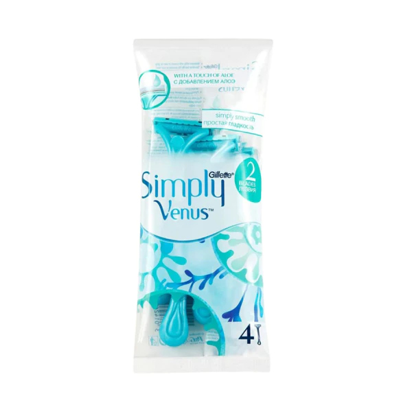 شفرات جلت سيمبلي فينوس 4 قطع 