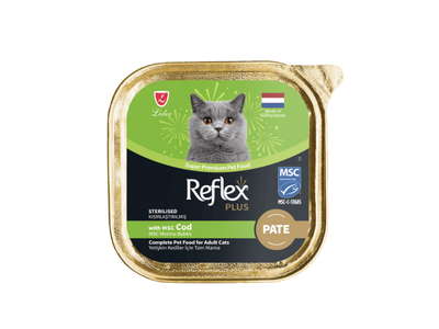 ريفلكس بلس للقطط البالغة  بنكهة سمك القد المطحون