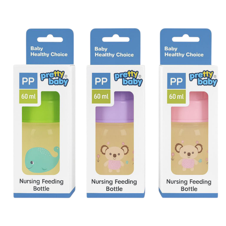 رضاعة اعشاب من برتي بيبي بحجم 60 مل