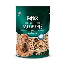 Reflex dog treat mix bones150g