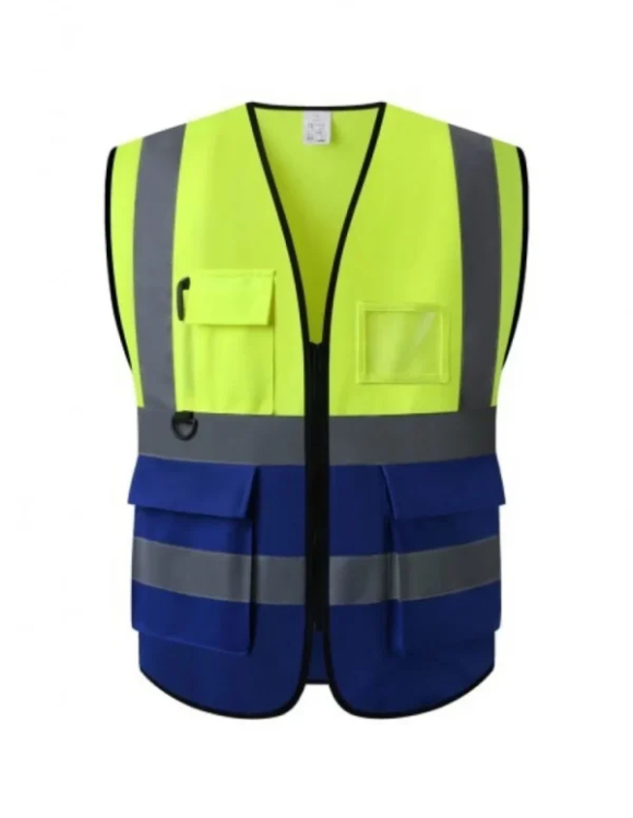 سترة عاكسة فسفوري 2لون