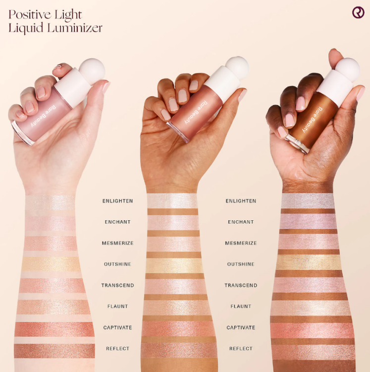 Rare Beauty, Positive Light Liquid Luminizer Highlight رير بيوتي، هايلايتر سائل
