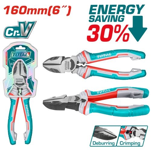  قطاعة ثقيلة TOTAL THT230606S Diagonal cutting pliers 6"