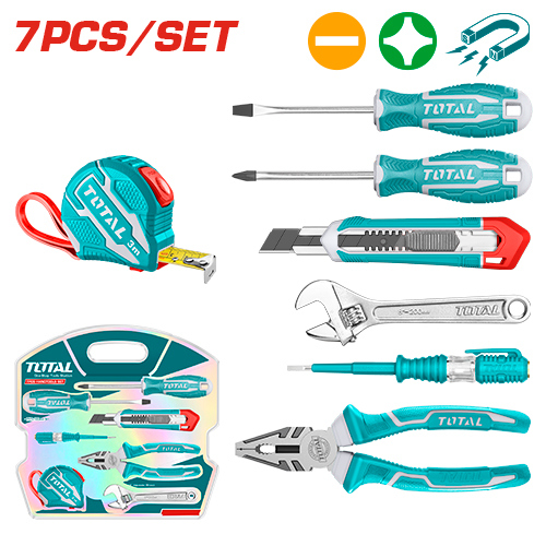 طقم عده 7 قطع TOTAL THKTHP90076