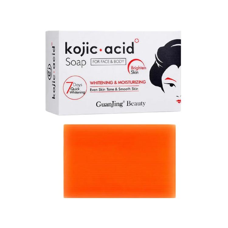 صابونة كوجيك أسيد لتفتيح البشرة وتوحيدها بحجم 120 غم