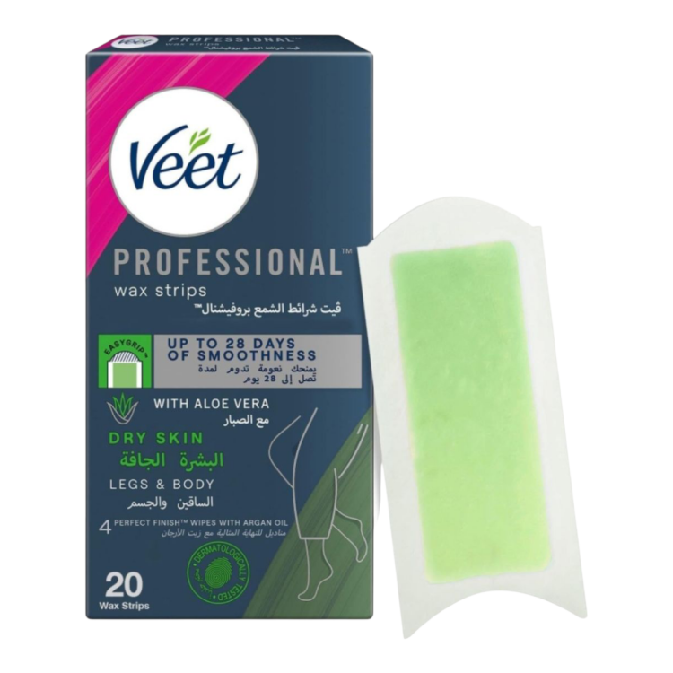 فيت شرائح للجسم للبشرة الجافة بزبدة الشيا  عدد 20 شريحة