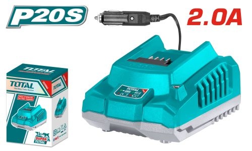 Total TFCLI2012 شاحن 20 فولت يعمل على ولاعة السيارة