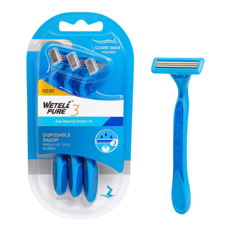 ويتيل شفرات حلاقة للرجال 3قطع