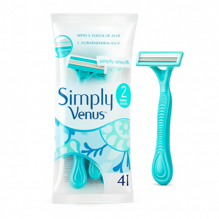 شفرات جلت سيمبلي فينوس 4 قطع 