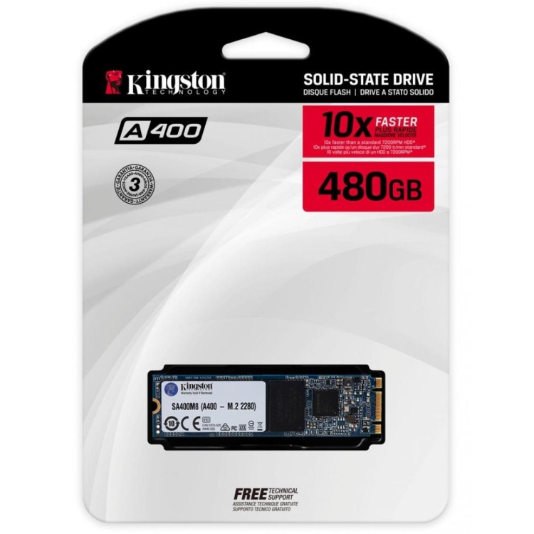 KINGSTON A400 SSD 480GB M.2