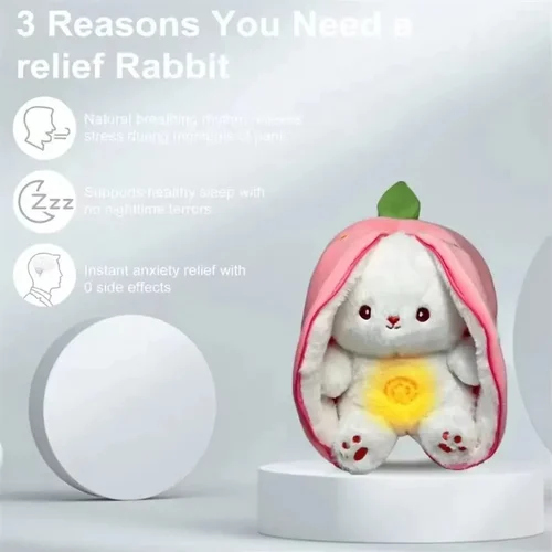 دب الفراولة الي بتنفس 