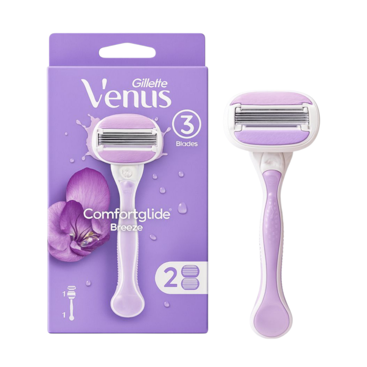 ماكنة جيليت فينوس كومفورت جلايد النهدي 