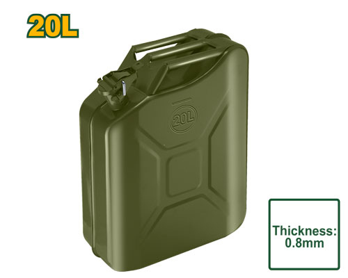 جالون معدني 20 لتر ثقيل Jadever JDQY1320