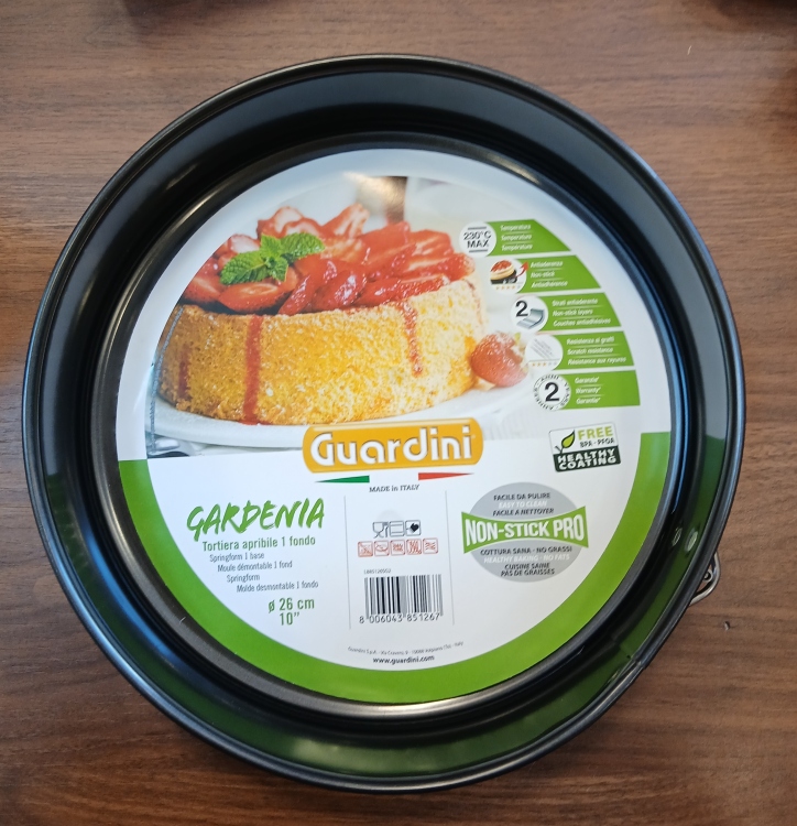 قالب تشيز كيك ايطالي ثقيل 26سم 