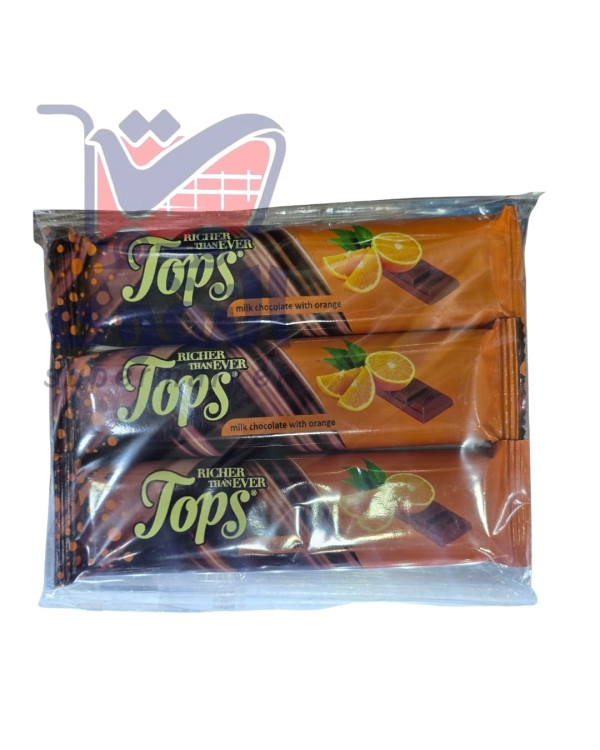توبس شوكولاتة برتقال*3
