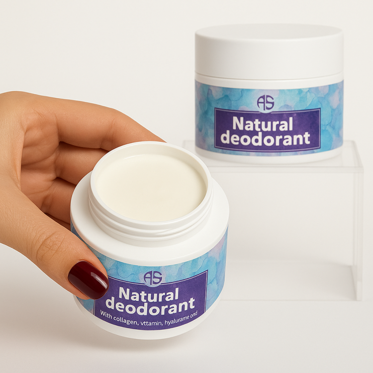 مزيل عرق طبيعي + تفتيح الابط "2ب 1"