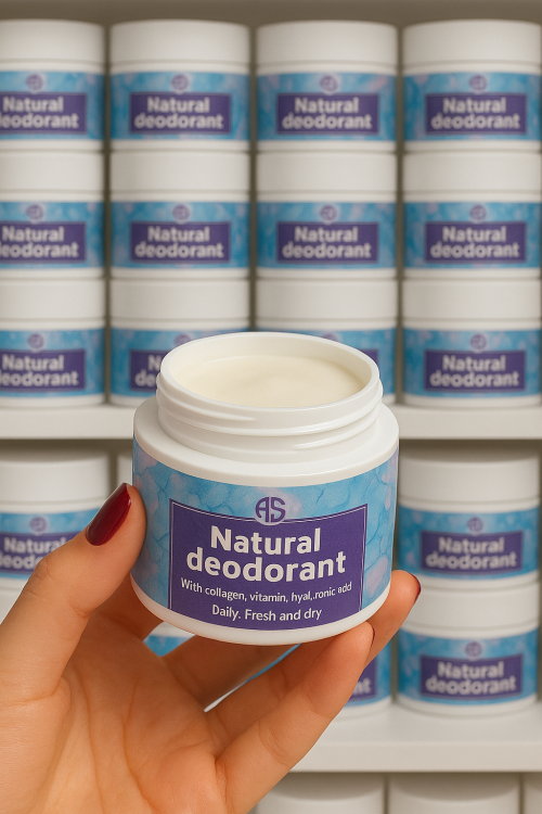 مزيل عرق طبيعي + تفتيح الابط "2ب 1"