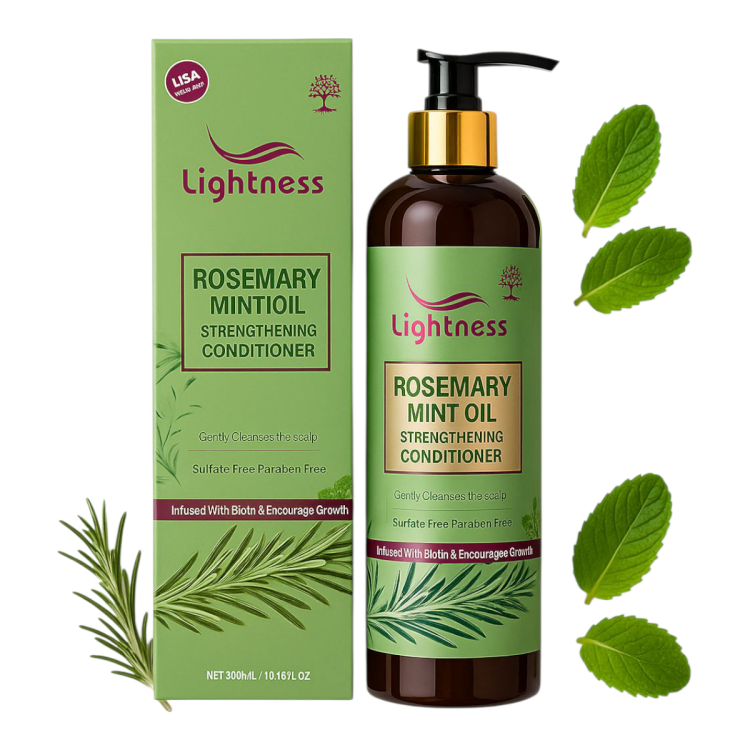 لايتنس بلسم الشعر بخلاصة الروز ميري الجديد بحجم 900 مل الاصلي 