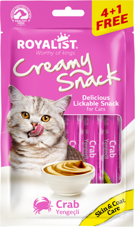 روياليست وجبة خفيفة كريمية - سرطان البحر 75 غرام
