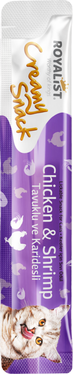 روياليست وجبة خفيفة كريمية - دجاج وروبيان 75 غرام