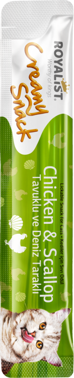 روياليست وجبة خفيفة كريمية - دجاج وروبيان 75 غرام