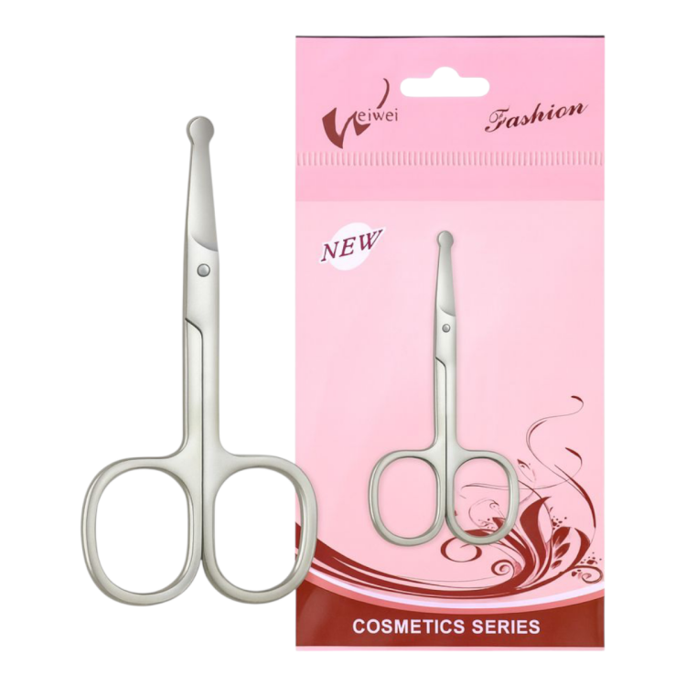 مقص بالرأس المدبب لشعر الانف 