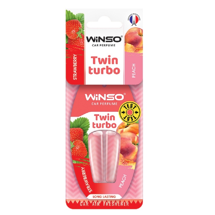 معطر سيارة تعليق فراولة وخوخ