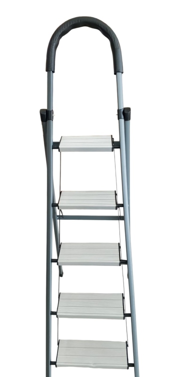 سلم دعسه المنيوم ارجل حديد صيني 