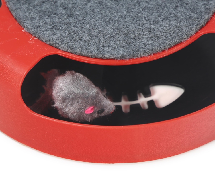 لعبة قطط بفأر دوار تفاعلي تُثير اهتمام القطط