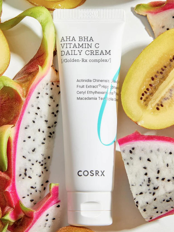 كريم مرطب فيتامين سي لنضارة البشرة cosrx Aha Pha VC cream 