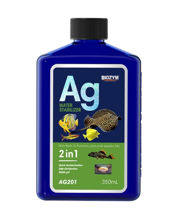  بايوزايم Ag معقم ومنظف للمياه 2 في 1
