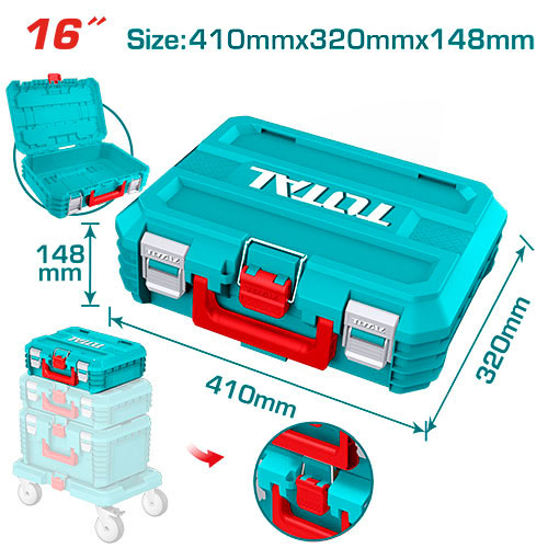 Total TPBXS101 صندوق عدة 16 انش