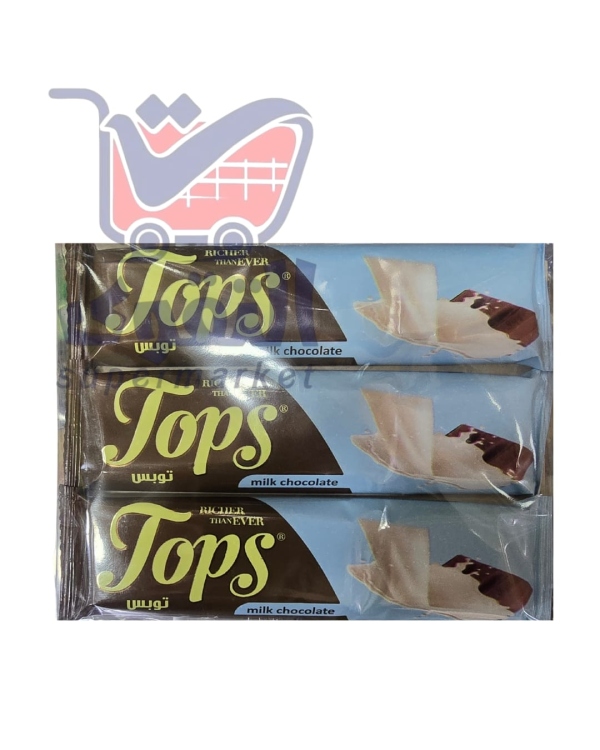 توبس شوكولاتة وحليب *3