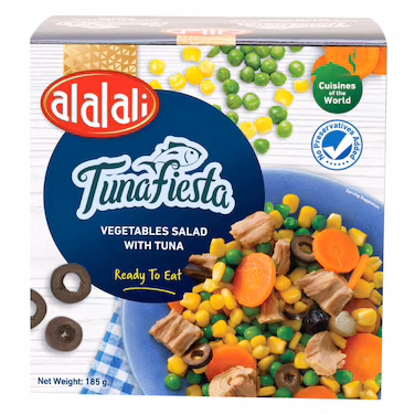 العالي تونا سلطة خضار 185غم