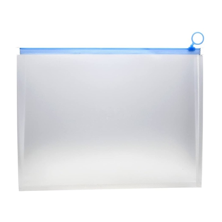 فايل سحاب لحفظ الاوراق A5 ابيض