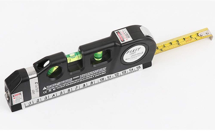 منتج ميزان مع متر مع ليزر