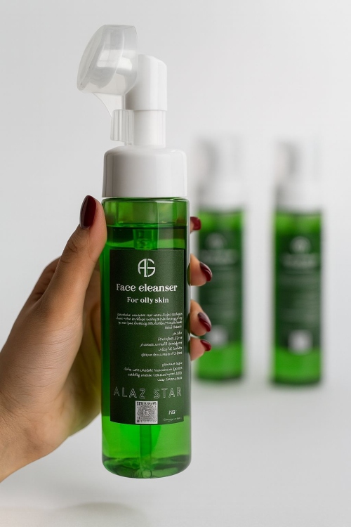 غسول القضاء على الحبوب  والتصبغات