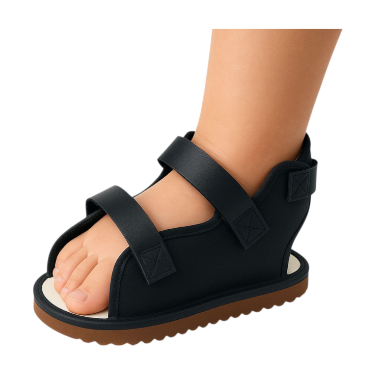 حذاء جبيرة اطفال محير 