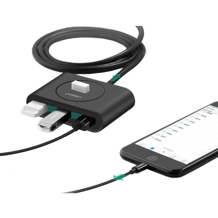 -UGREEN USB 3.0 HUB 1M (BLACK) MOADEL
CR113-20291