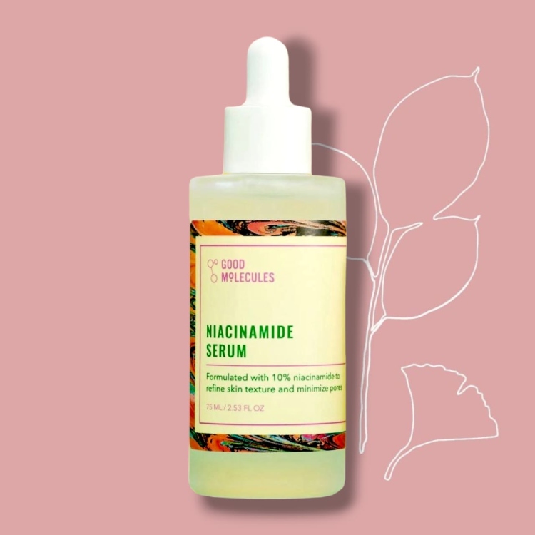 Good molecules NIACINAMIDE SERUM، سيروم النياسينامايد حجم كبير ٧٥ مل