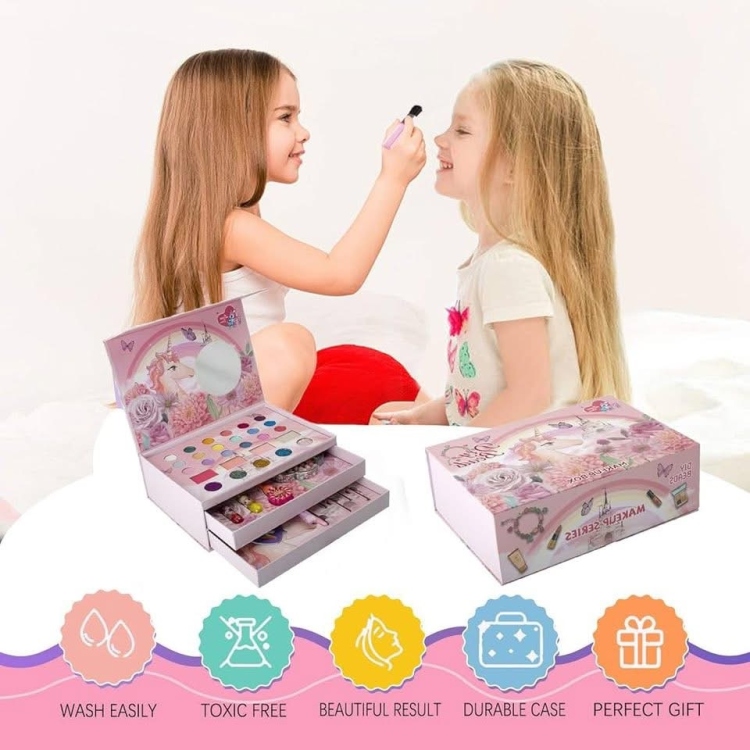 علبة مكياج يونيكورن