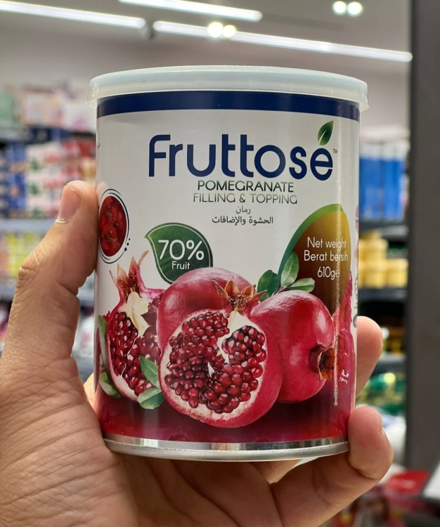 حشوه رمان 70% وزن 610 غرام 