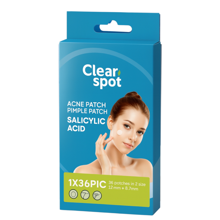 لصقات الساليسيليك اسيد للإذابة وإخفاء حبوب الوجة عدد 36 حبة صناعة كورية